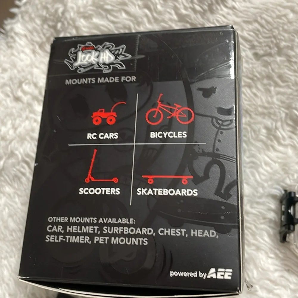 New Nabi Look HD Sport Camera NIB Underwater Action 1080P Wide Angle Lens Ewmote